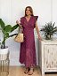 Vestido Teresa Morado